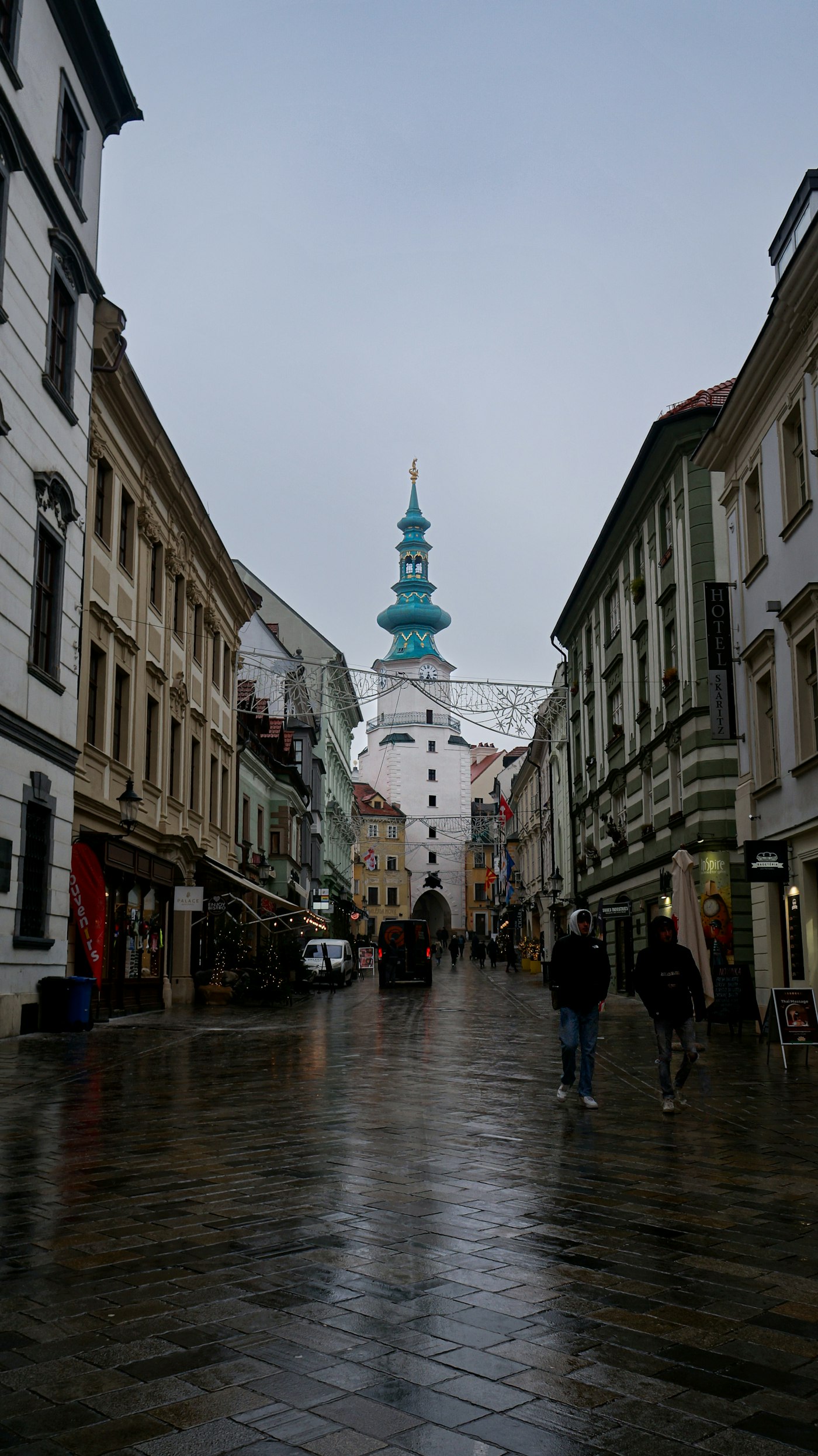 Michalská brána a uličky starého mesta